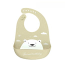 Babador de silicone para bebê