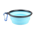 Tigela de Silicone Dobrável para Cachorro - Dog Bowl - Passeios, Viagens, Parques